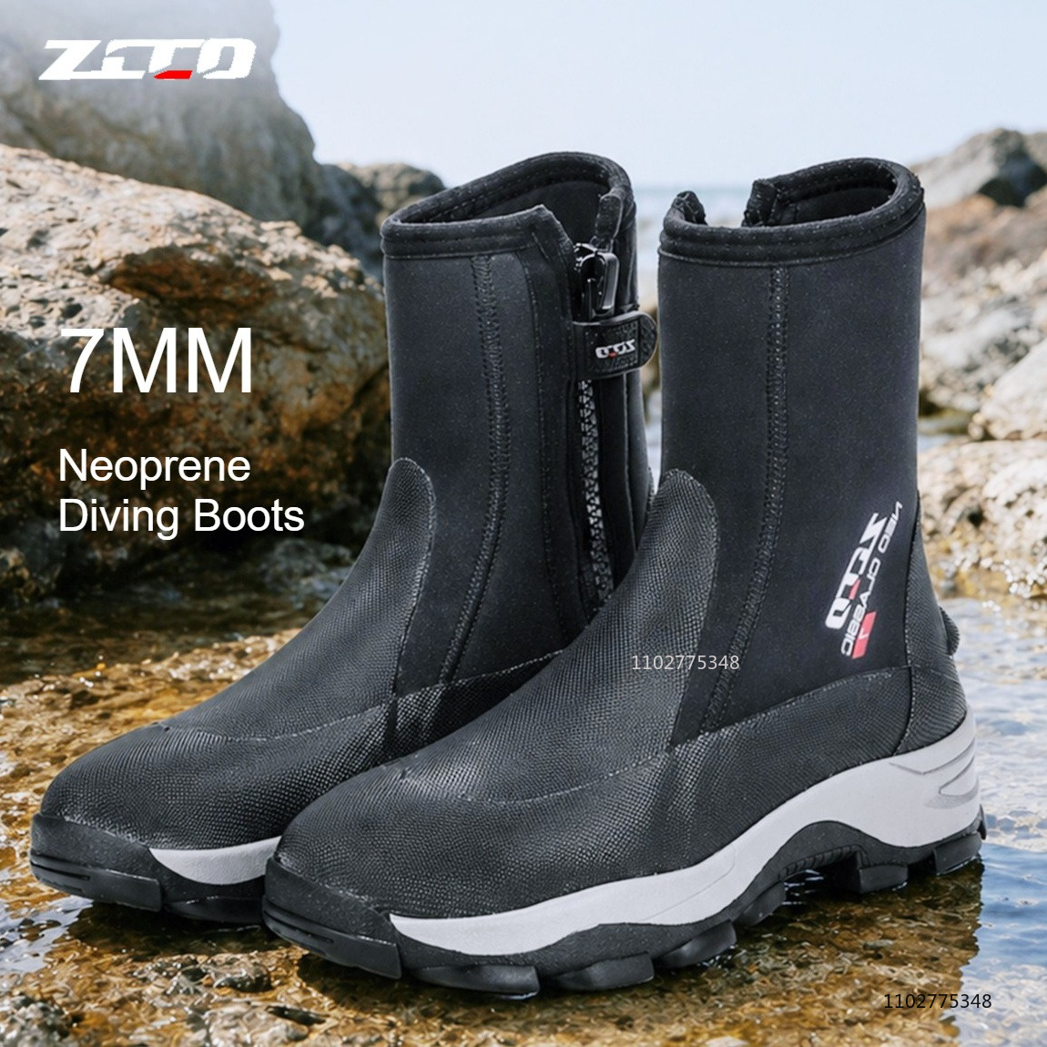Men'S Shoes Water Resistant - New 7MM Neoprene Diving Boots Wetsuit