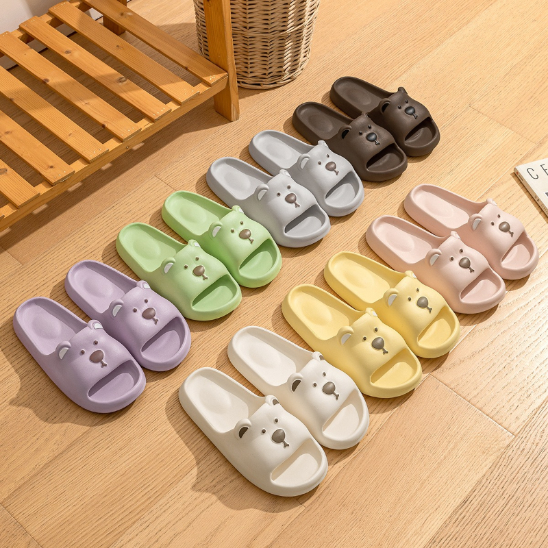 Men'S Shoes Lightweight - Unisex EVA Bear Cartoon Home Slippers
