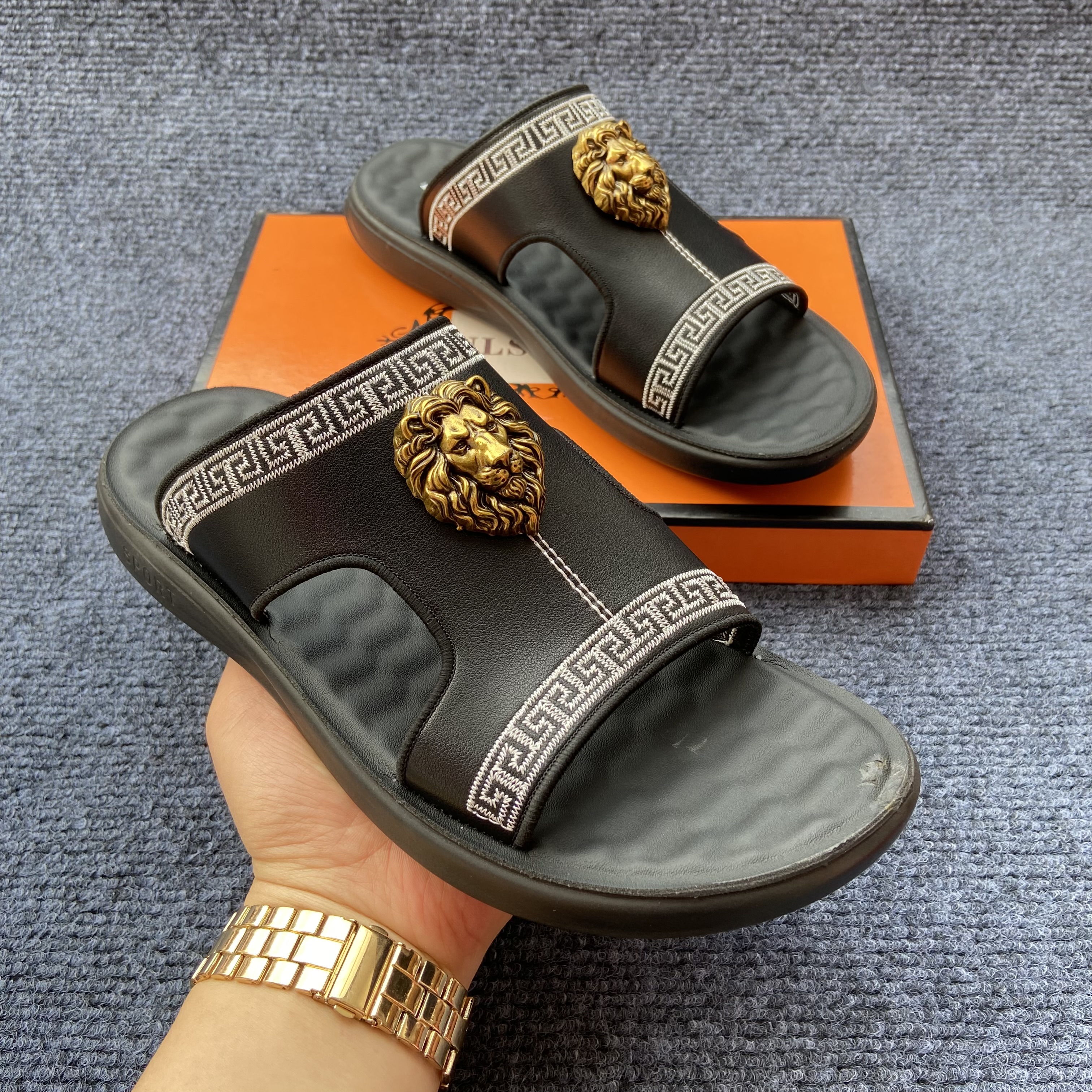 Men'S Shoes For Sale - Lion Head Brand original shoes designer