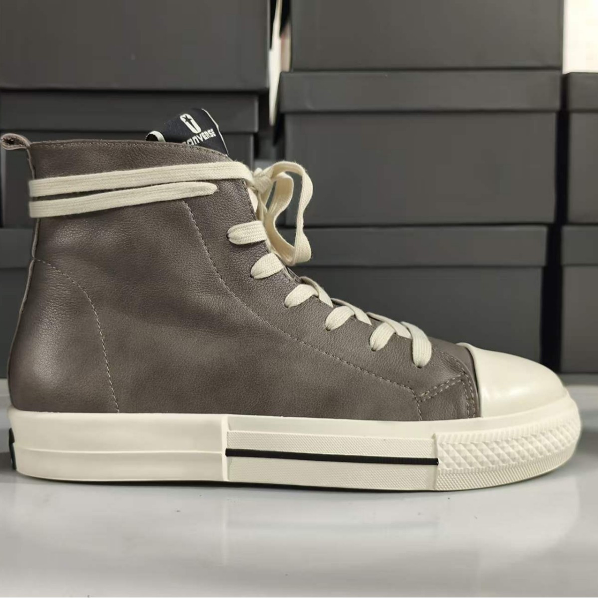Canvas Sneaker High - Unisex High-Top Canvas Sneakers | Thick