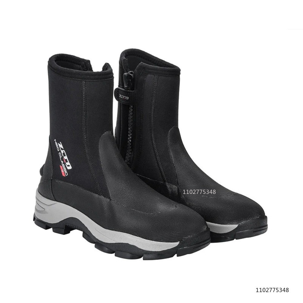 New 7MM Neoprene Diving Boots  - Men'S Shoes Water Resistant avaliação e preço