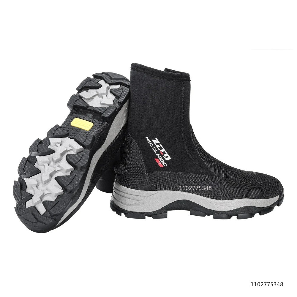 New 7MM Neoprene Diving Boots  - Men'S Shoes Water Resistant avaliação e preço