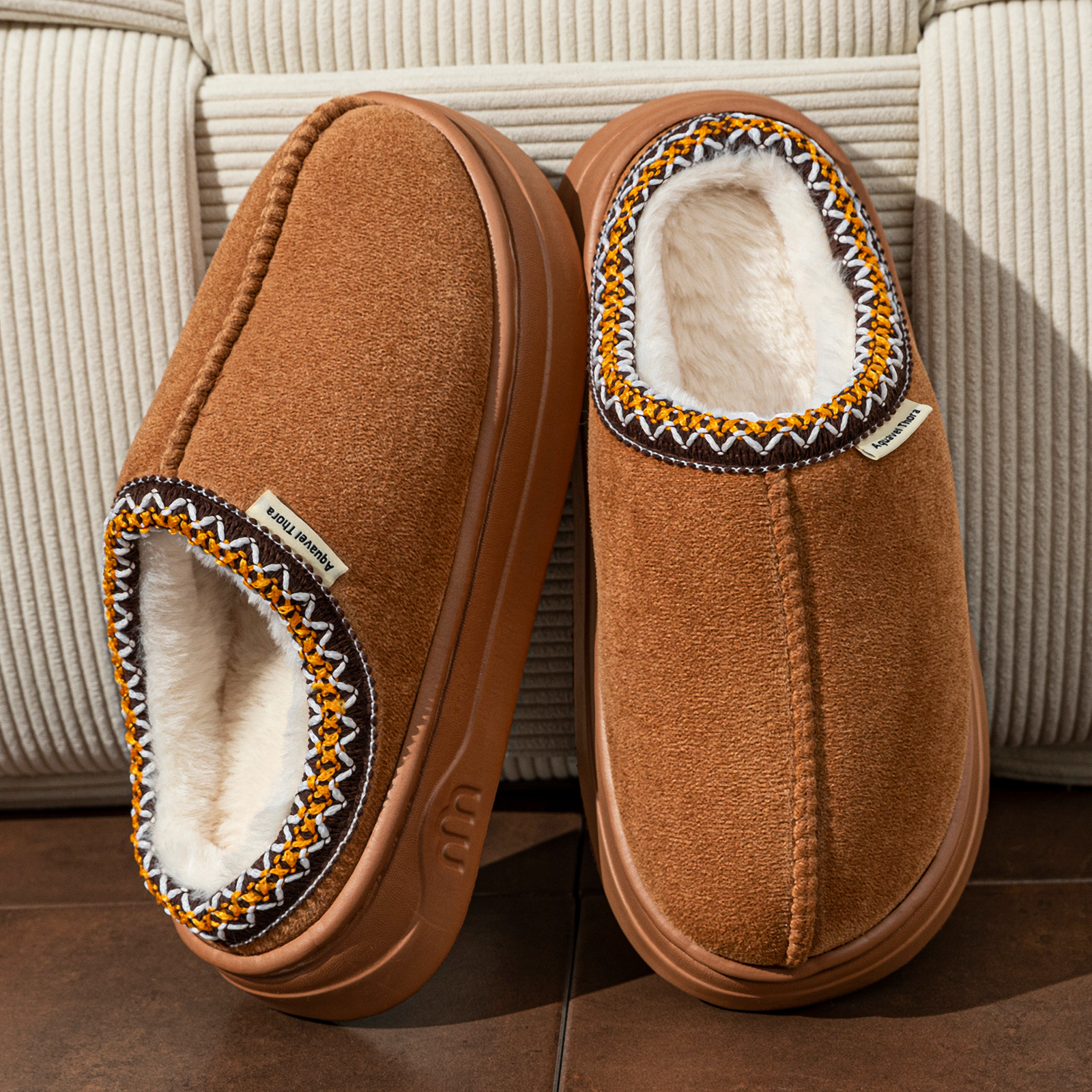 Winter Women's Slippers Boots  - Men Shoes Size To Women avaliação e preço