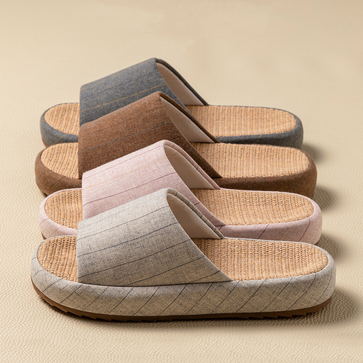 Summer Women Home Slippers Lin - Men Shoes Size To Women avaliação e preço