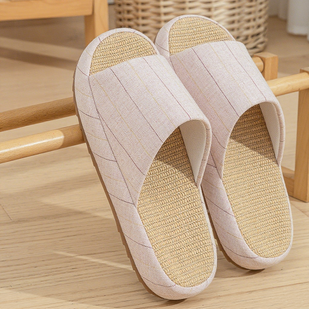 Summer Women Home Slippers Lin - Men Shoes Size To Women avaliação e preço