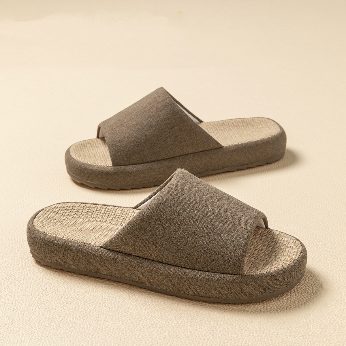 Summer Women Home Slippers Lin - Men Shoes Size To Women avaliação e preço