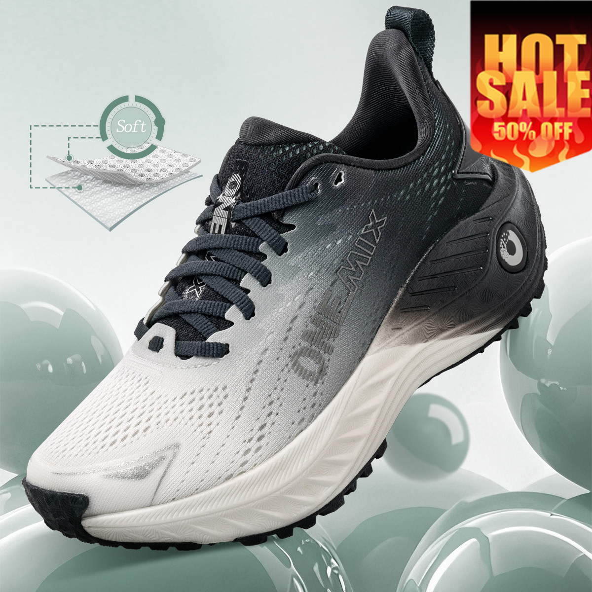 ONEMIX Jogging Footwear Casual - Men'S Shoes For Gym avaliação e preço