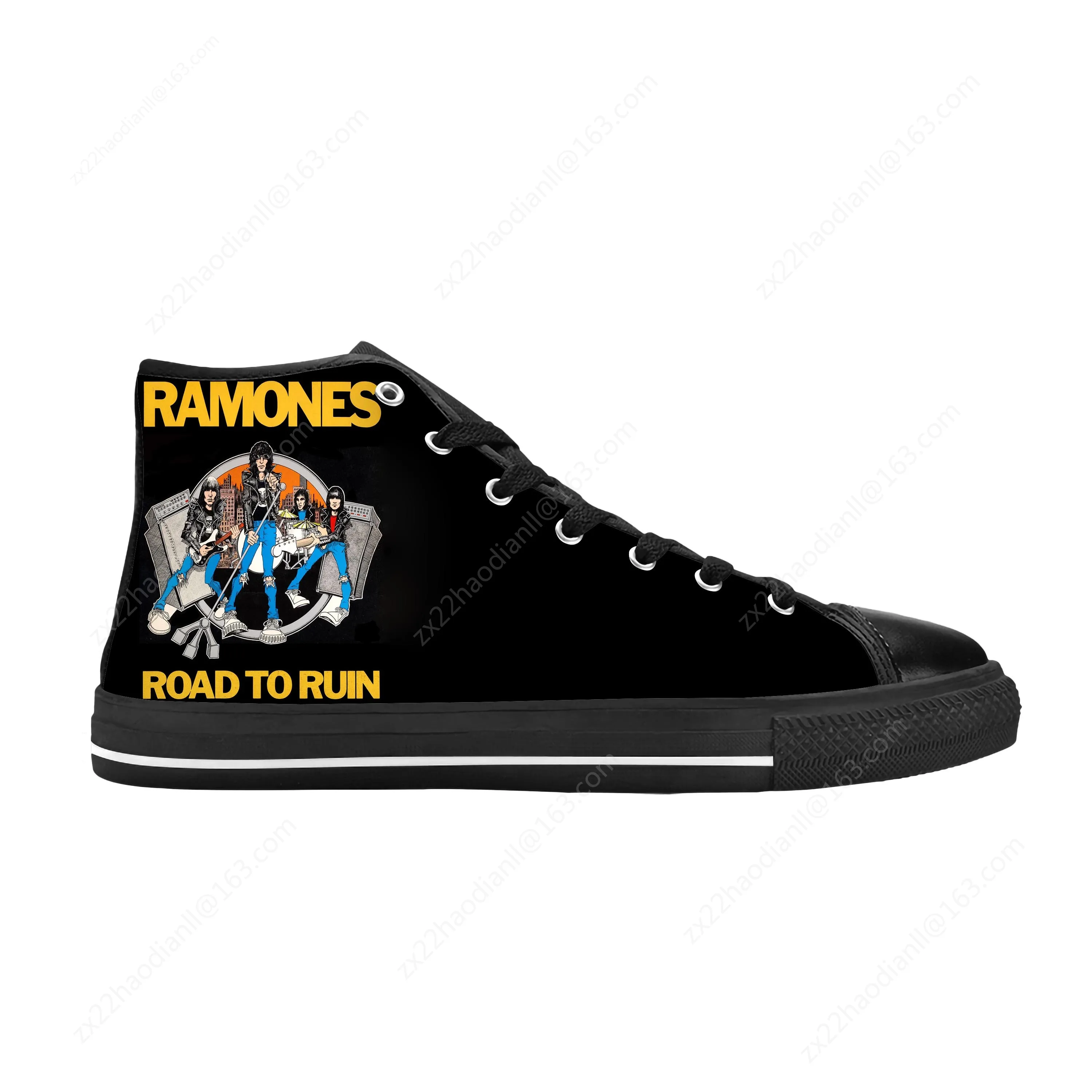 Hot Punk Rock Band Music Singe - Canvas Sneaker High avaliação e preço