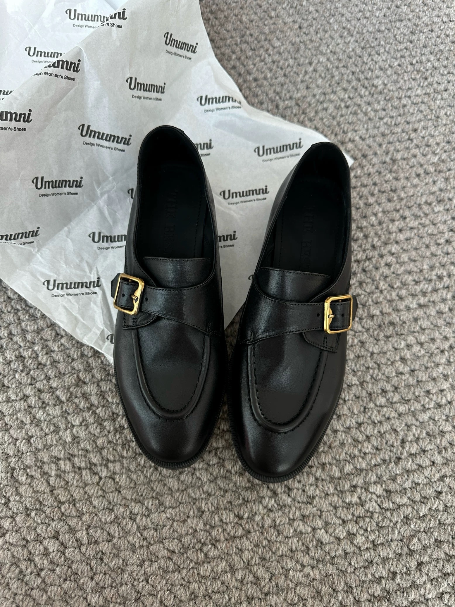 Women's Black Shoes Monk Strap - Monk Strap Shoe avaliação e preço