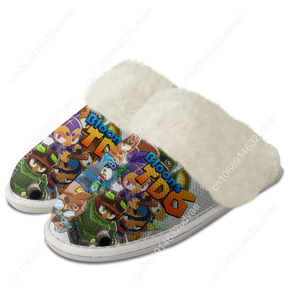 Bloons TD6 Plush Slippers Keep - Men'S Shoes Lightweight avaliação e preço