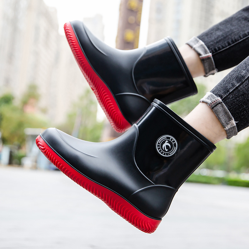 Men's Mid-calf Rain Boots. 202 - Men'S Shoes Water Resistant avaliação e preço