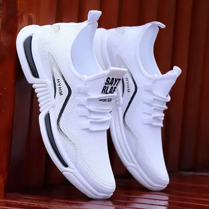 2026 Men's Woven Shoes for Out - Running Shoes Lightweight avaliação e preço