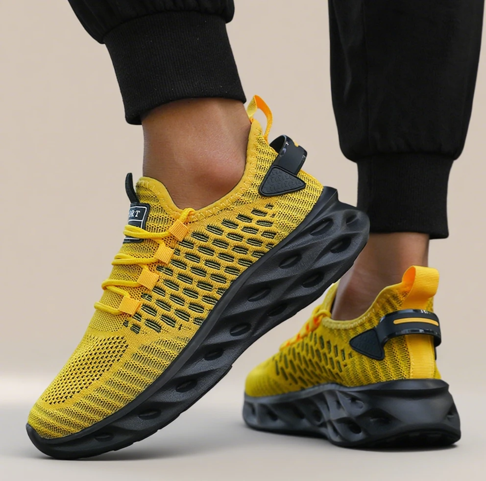Men's Walking Shoes Are Breath - Men'S Shoes For Gym avaliação e preço