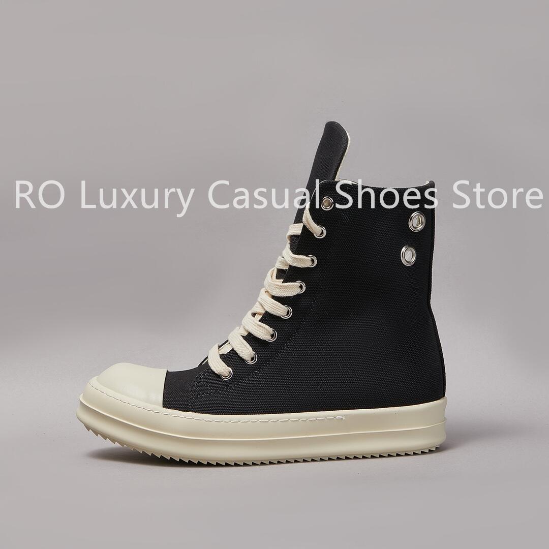 Ro Classic Metal Hole Design T - Canvas Sneaker High avaliação e preço