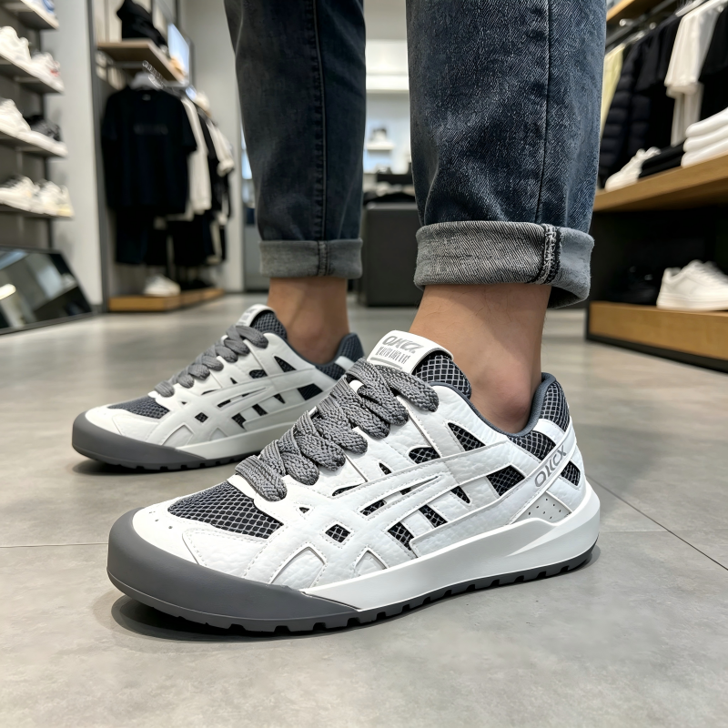 Men Breathable Mesh Retro Casu - Men'S Shoes For Gym avaliação e preço