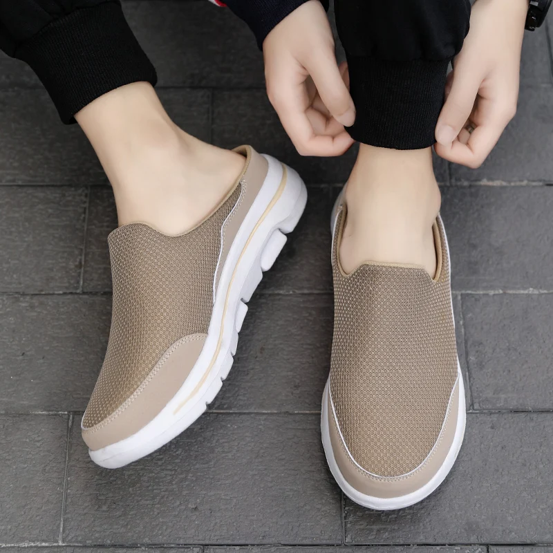 2025 Men Slippers Summer Breat - Running Shoes Lightweight avaliação e preço