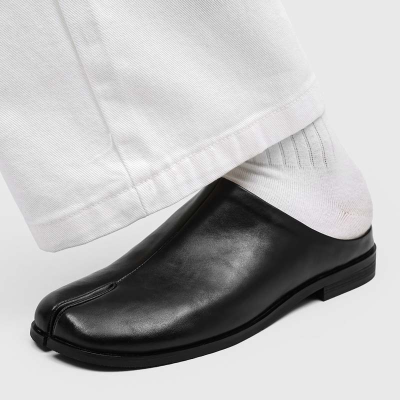 High-end Designer Split Toe Ta - Men'S Shoes Qn avaliação e preço