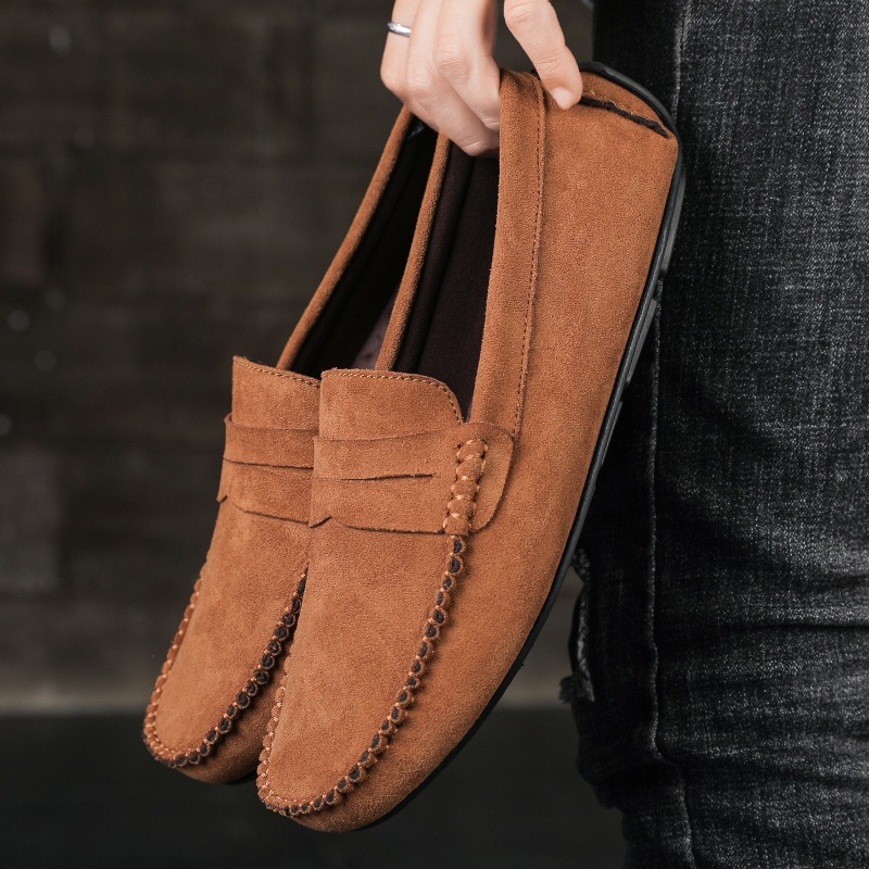 size 39-47 loafers shoes for m - Men'S Shoes Drivers avaliação e preço
