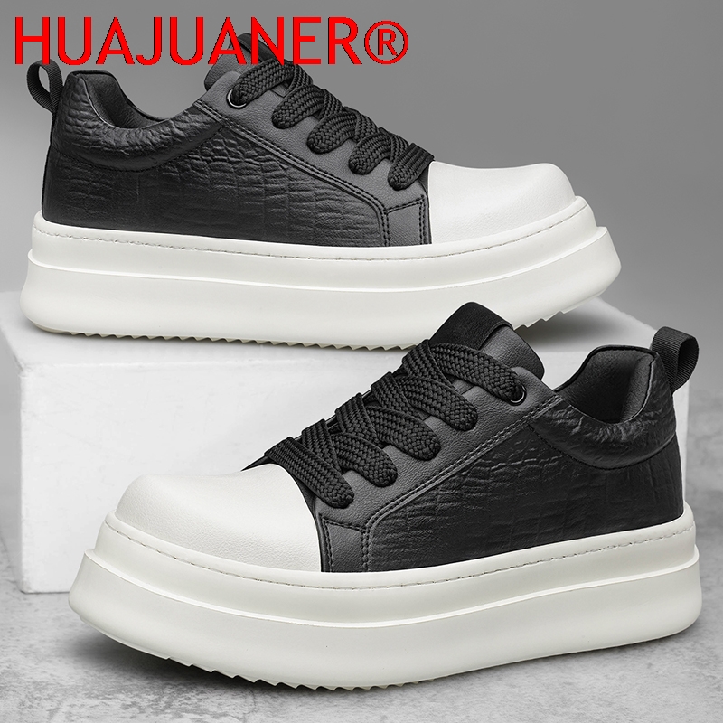 Men's Leather Elevator Shoes 7 - Men'S Shoes To Increase Height avaliação e preço