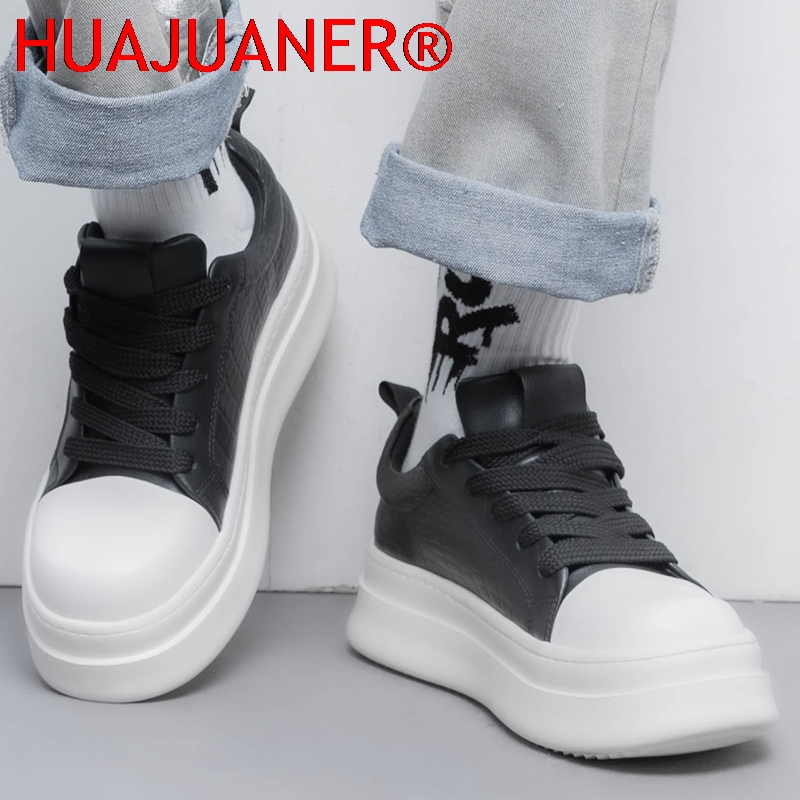 Men's Leather Elevator Shoes 7 - Men'S Shoes To Increase Height avaliação e preço