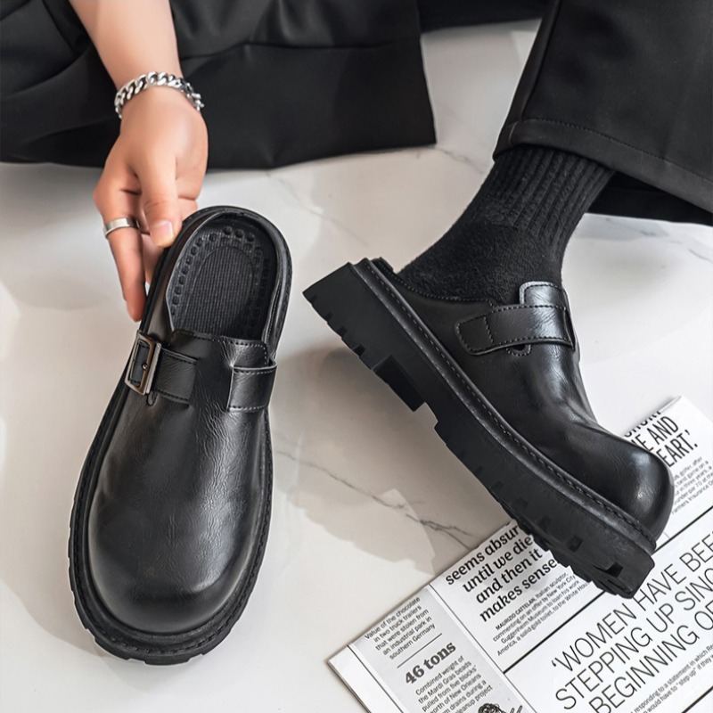 Men's Bag Head Platform Slippe - Men'S Shoes Qn avaliação e preço