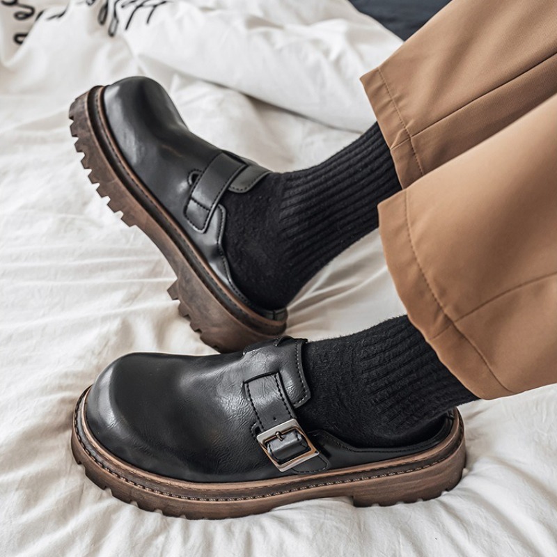 Men's Bag Head Platform Slippe - Men'S Shoes Qn avaliação e preço
