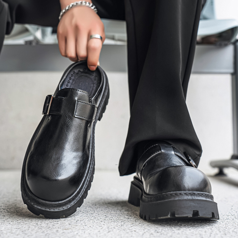 Men's Bag Head Platform Slippe - Men'S Shoes Qn avaliação e preço