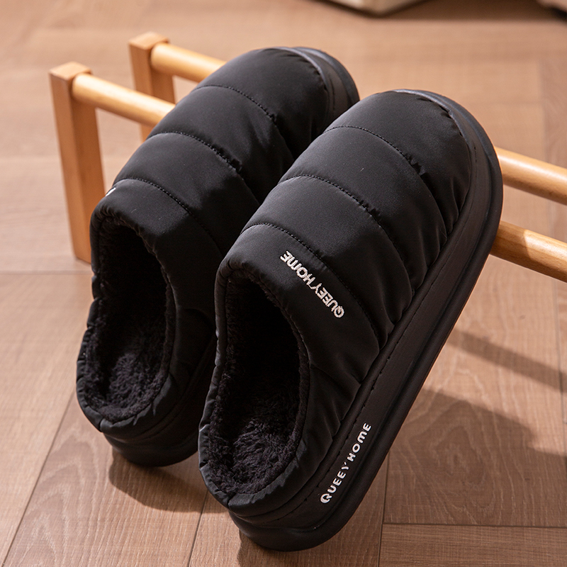 Men's New Winter Down Slippers - Men'S Shoes Water Resistant avaliação e preço