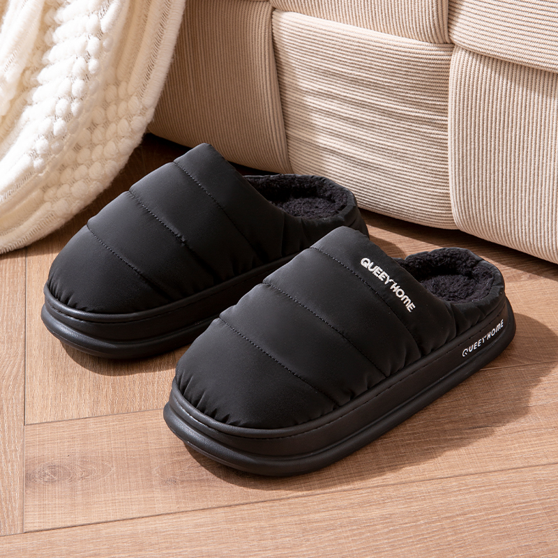 Men's New Winter Down Slippers - Men'S Shoes Water Resistant avaliação e preço