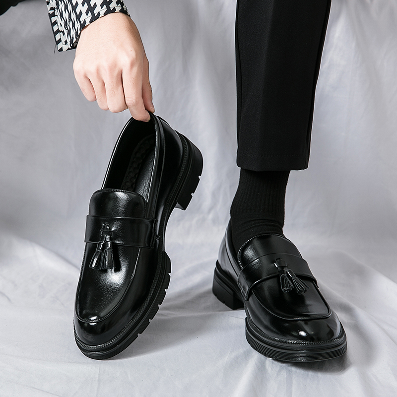 High Quality Men Leather Forma - Men'S Shoes Drivers avaliação e preço