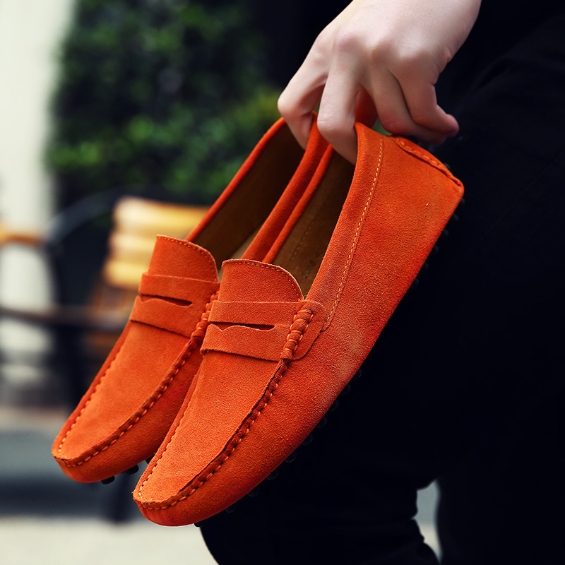 Men Spring  Autumn Bean Shoe F - Men'S Shoes Drivers avaliação e preço
