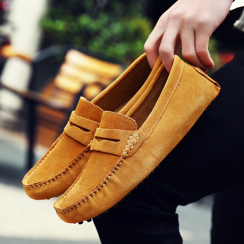 Men Spring  Autumn Bean Shoe F - Men'S Shoes Drivers avaliação e preço
