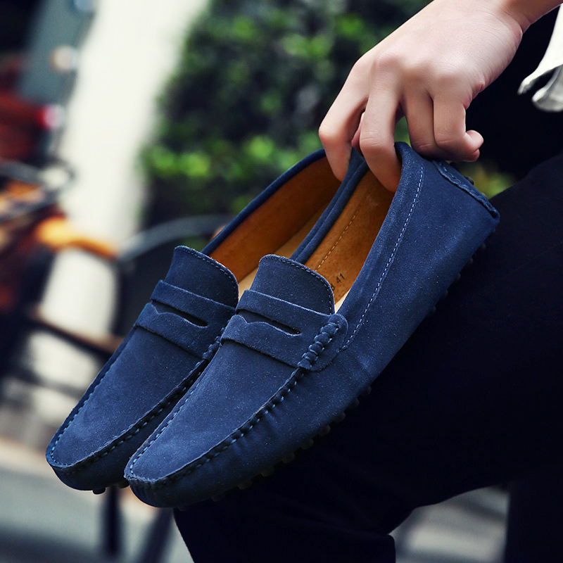 Men Spring  Autumn Bean Shoe F - Men'S Shoes Drivers avaliação e preço