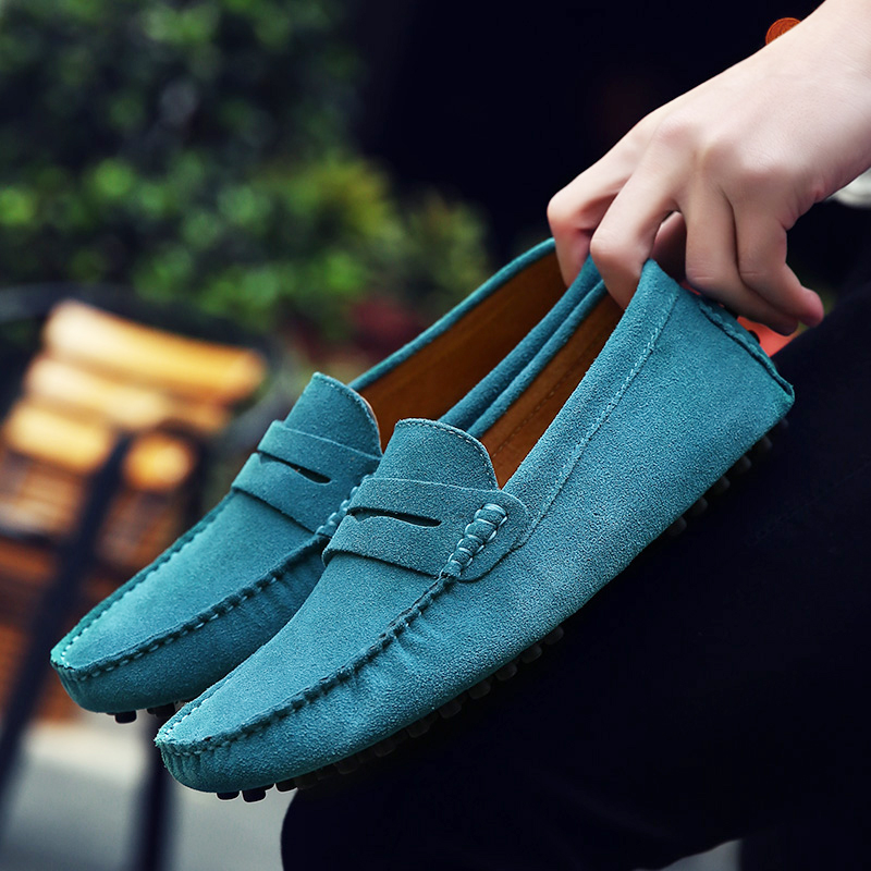 Men Spring  Autumn Bean Shoe F - Men'S Shoes Drivers avaliação e preço