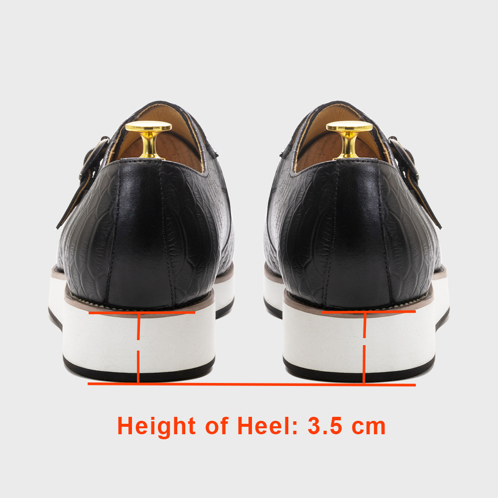 Mens Casual Shoes Genuine Leat - Monk Strap Shoe avaliação e preço