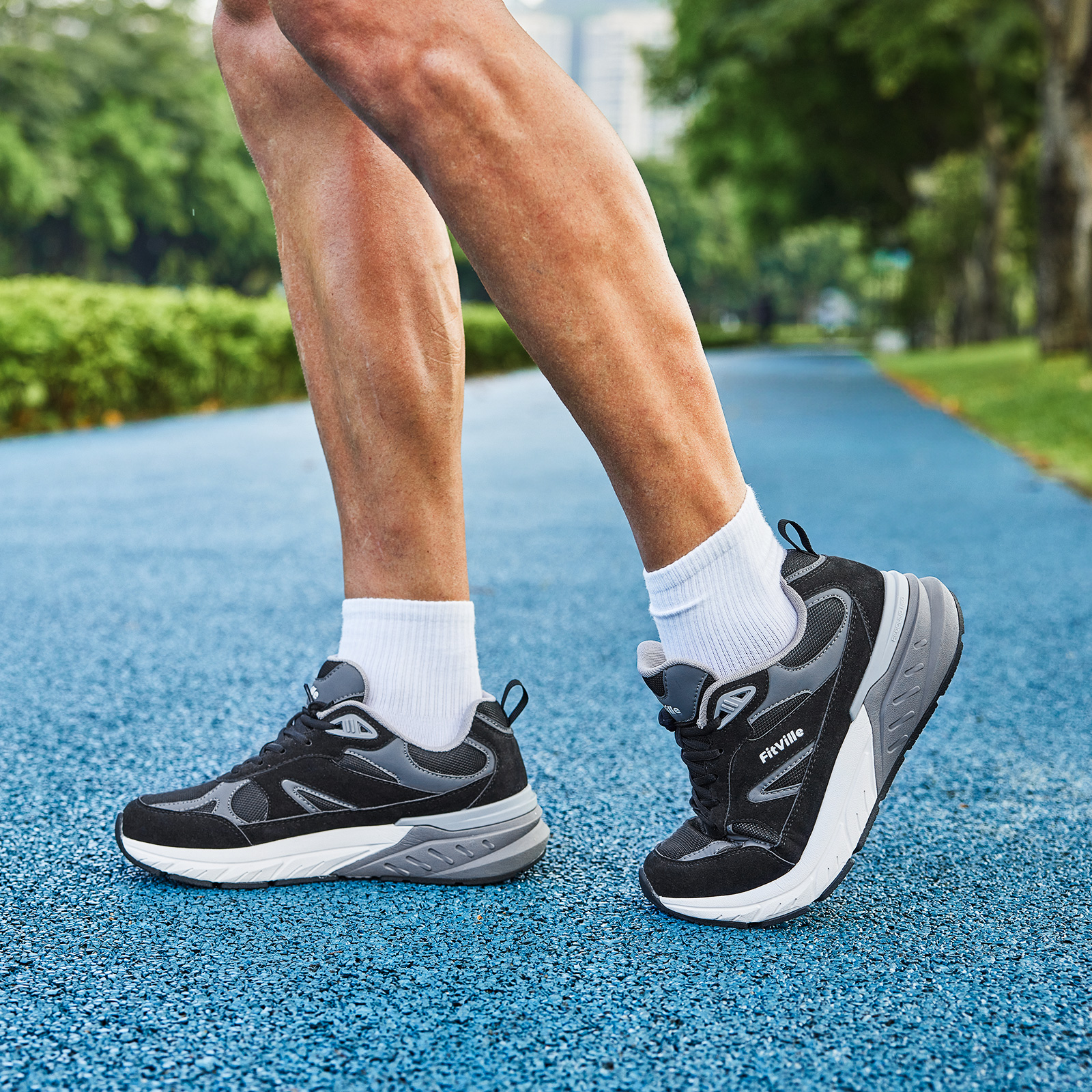 Fitville Walking Shoes Wide Me - Men'S Shoes For Gym avaliação e preço