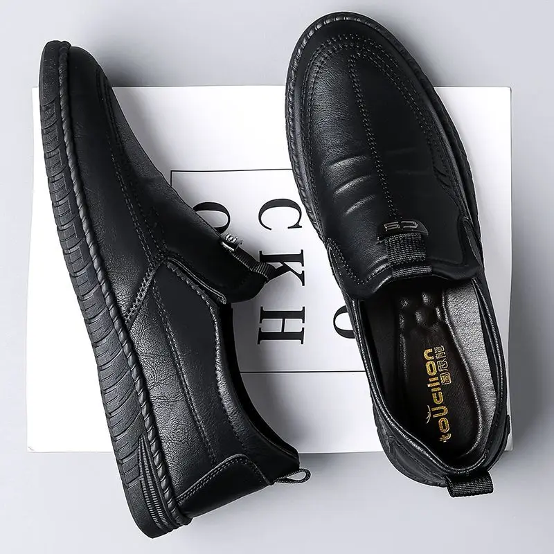 Slip-on Man Casual Shoe Round  - Men Shoes Clearance avaliação e preço