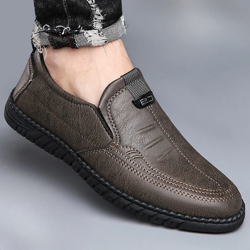 Slip-on Man Casual Shoe Round  - Men Shoes Clearance avaliação e preço