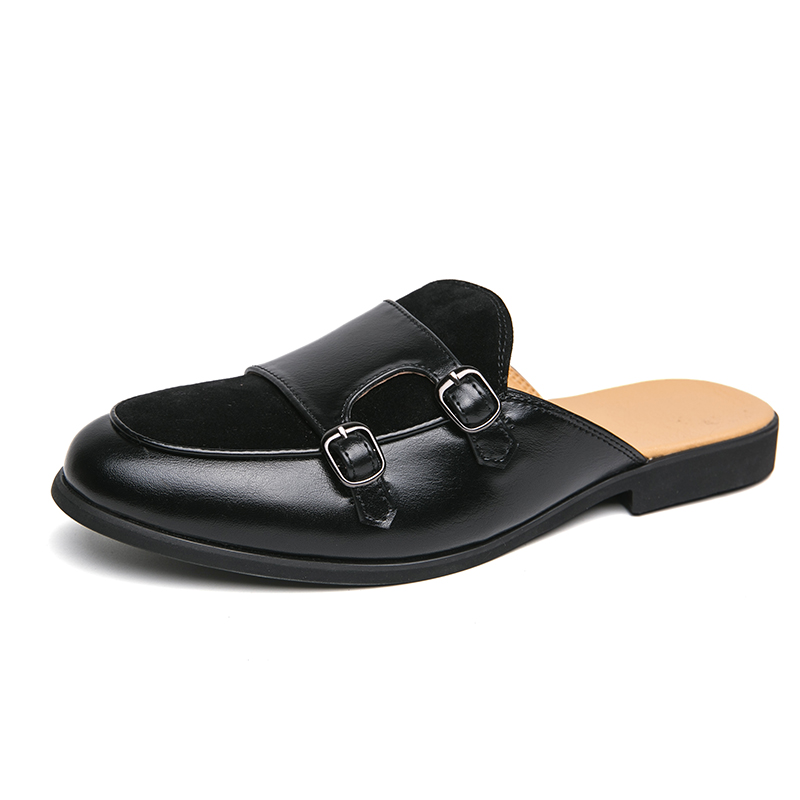 Fashion Black Green Monk Strap - Monk Strap Shoe avaliação e preço