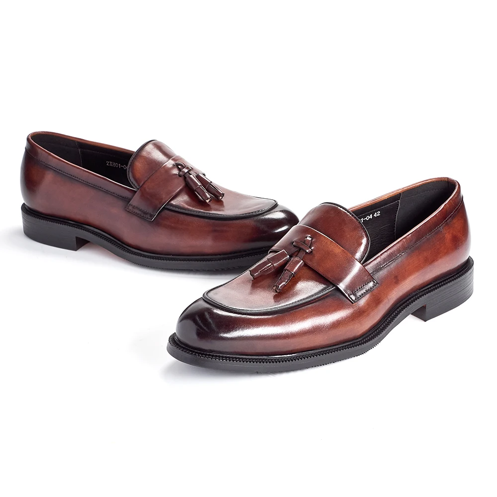 Men's Casual Breathable Leathe - Monk Strap Shoe avaliação e preço