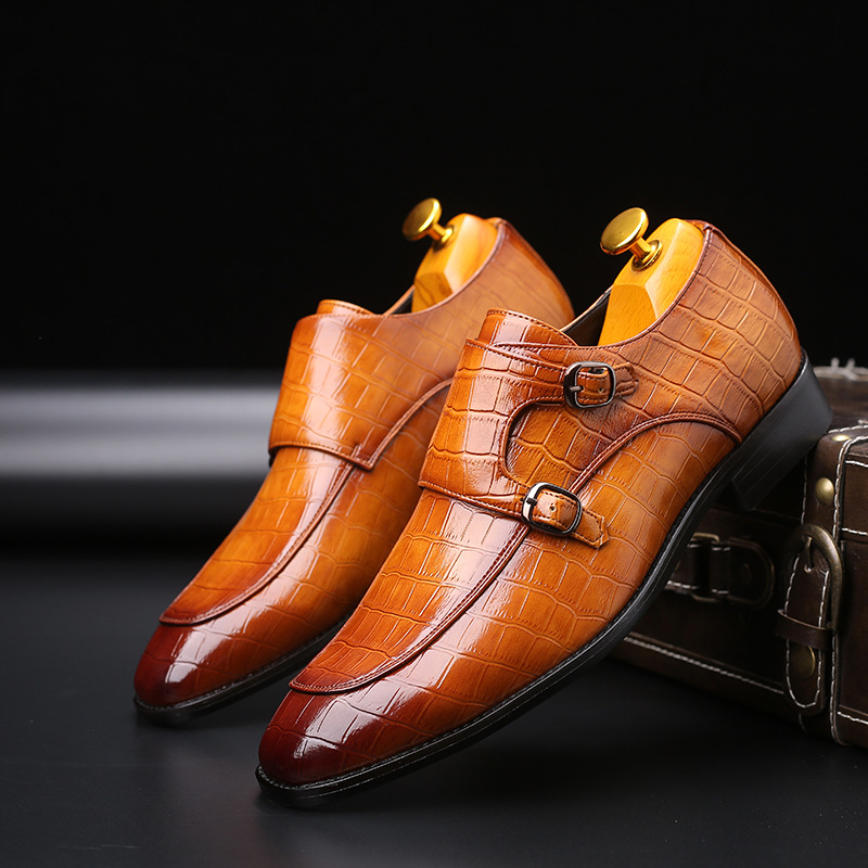 Patent Leather Mens Loafers We - Monk Strap Shoe avaliação e preço