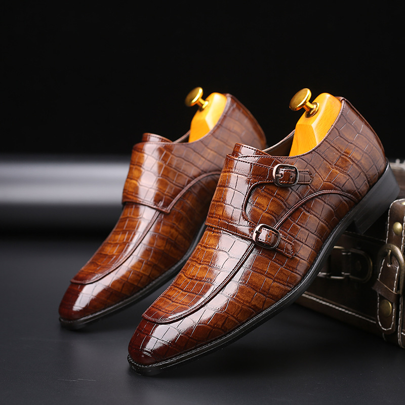 Patent Leather Mens Loafers We - Monk Strap Shoe avaliação e preço