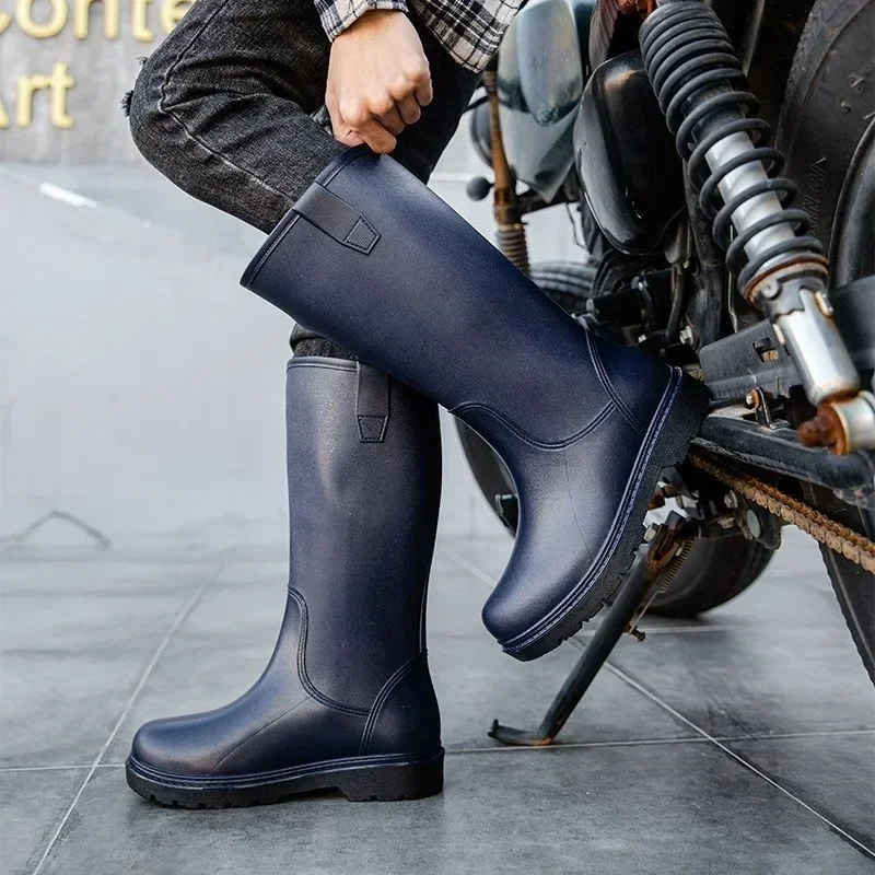 Rain Boots for Men Gum Fishing - Men'S Shoes Water Resistant avaliação e preço
