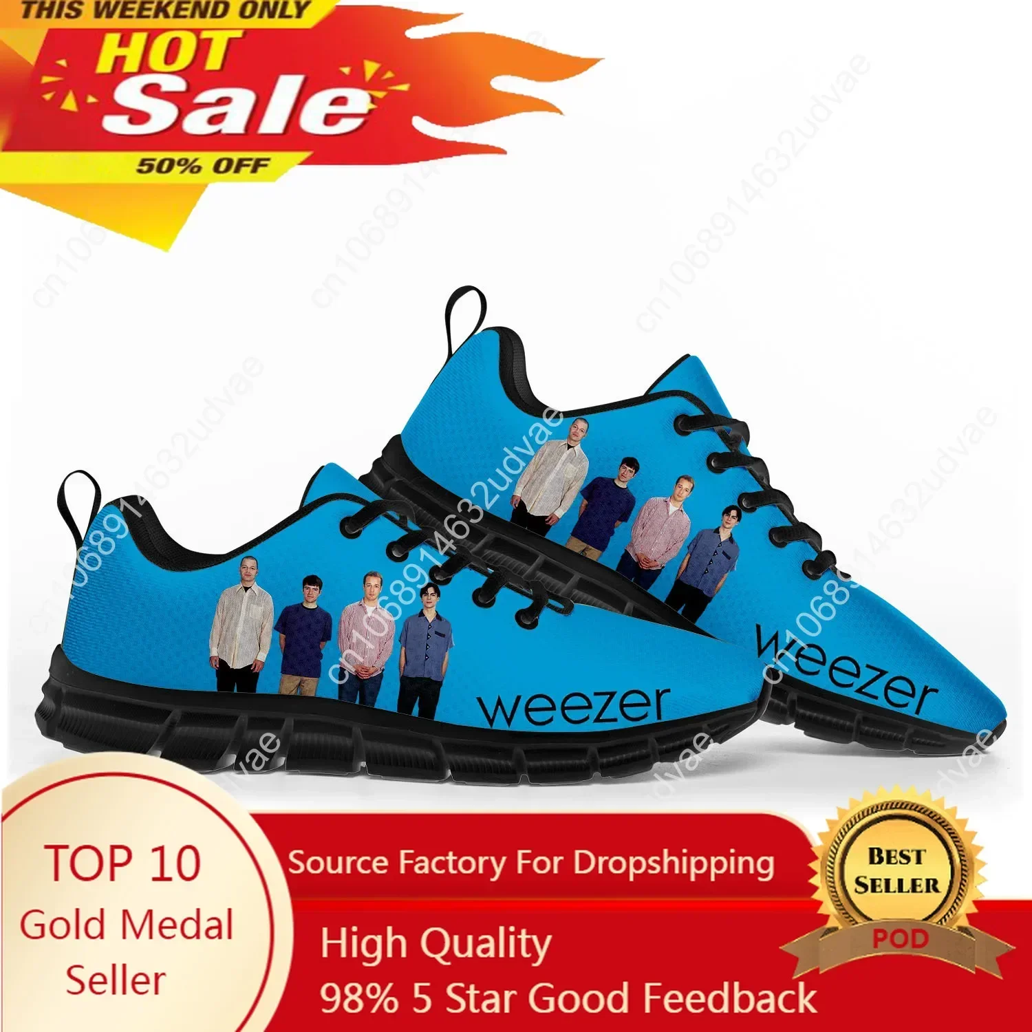 Weezer Sports Shoes Mens Women - Men Shoes High avaliação e preço