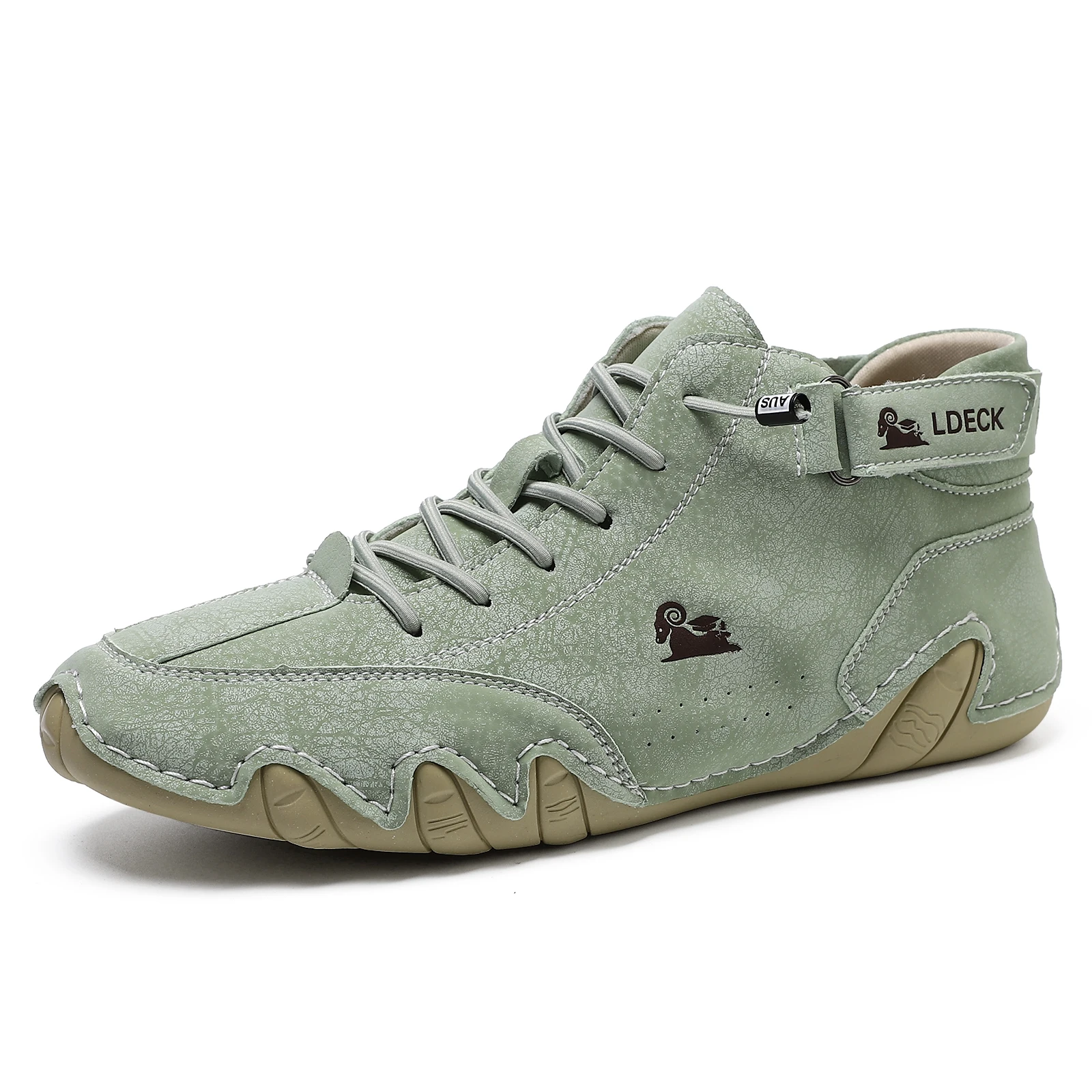 Men's Genuine Leather Shoes An - Men'S Shoes Qn avaliação e preço