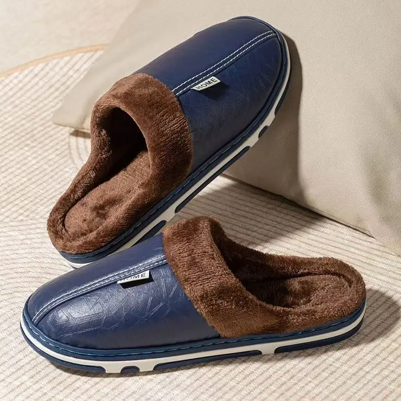 Men's Big Size Winter Slippers - Men'S Shoes Qn avaliação e preço