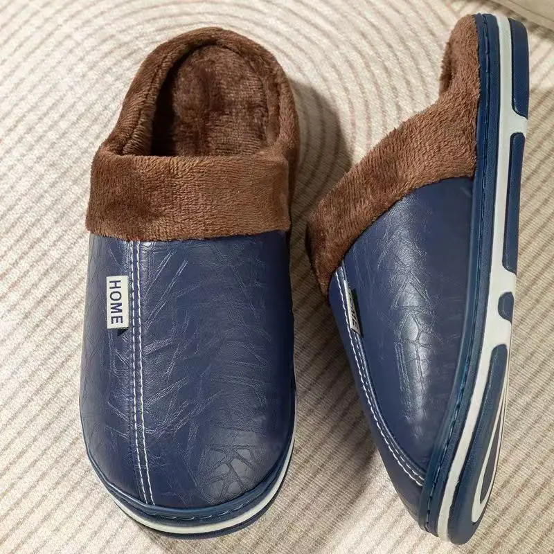 Men's Big Size Winter Slippers - Men'S Shoes Qn avaliação e preço