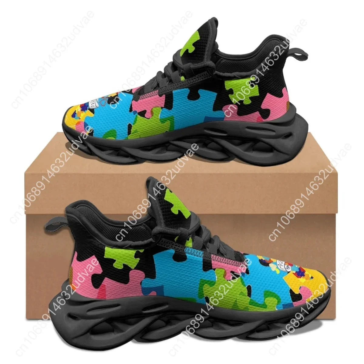 Autism Awareness Sports Runnin - Men Shoes High avaliação e preço