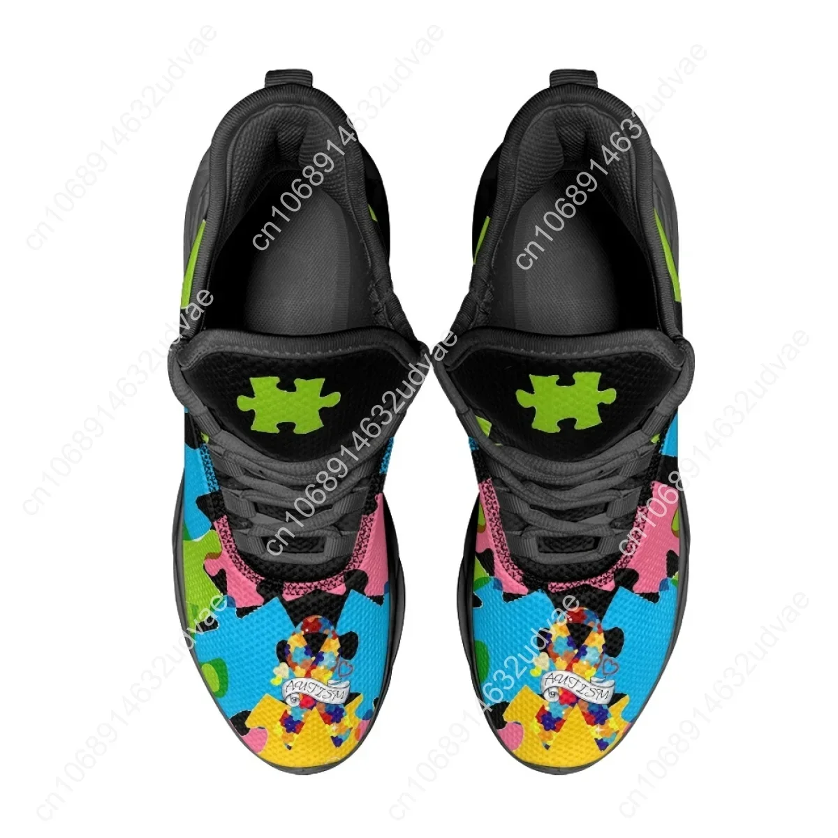 Autism Awareness Sports Runnin - Men Shoes High avaliação e preço