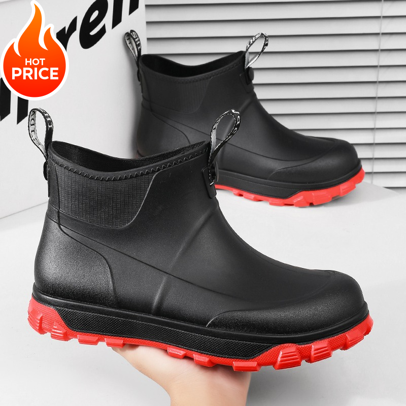 Men's midsole rain boots water - Men'S Shoes Water Resistant avaliação e preço